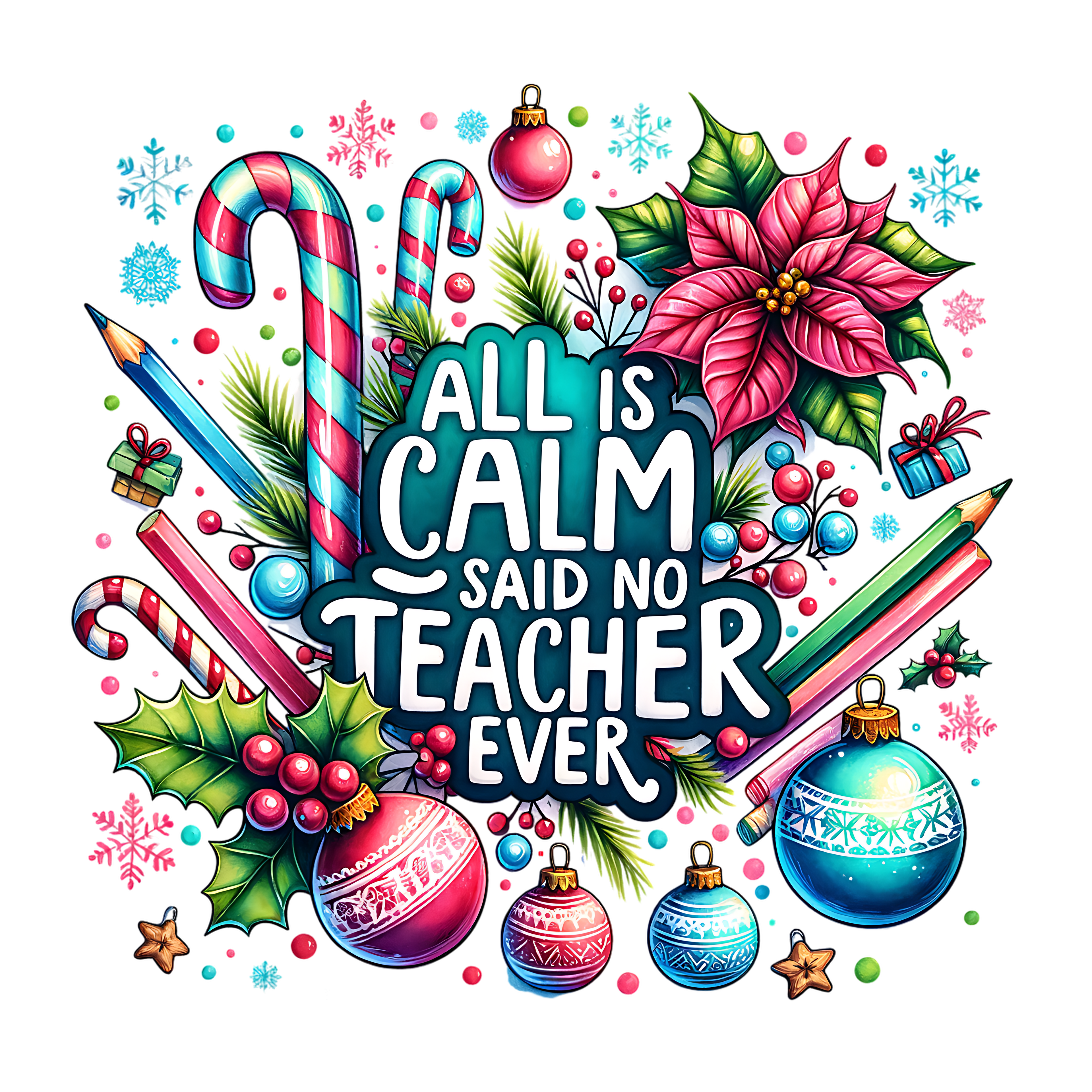 Teacher All Is Never Calm