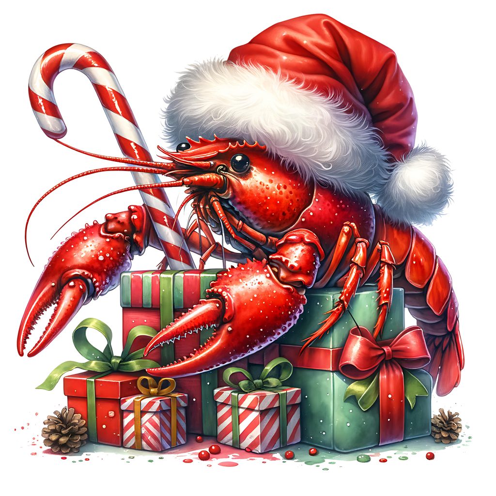 Christmas Crawfish Shirt