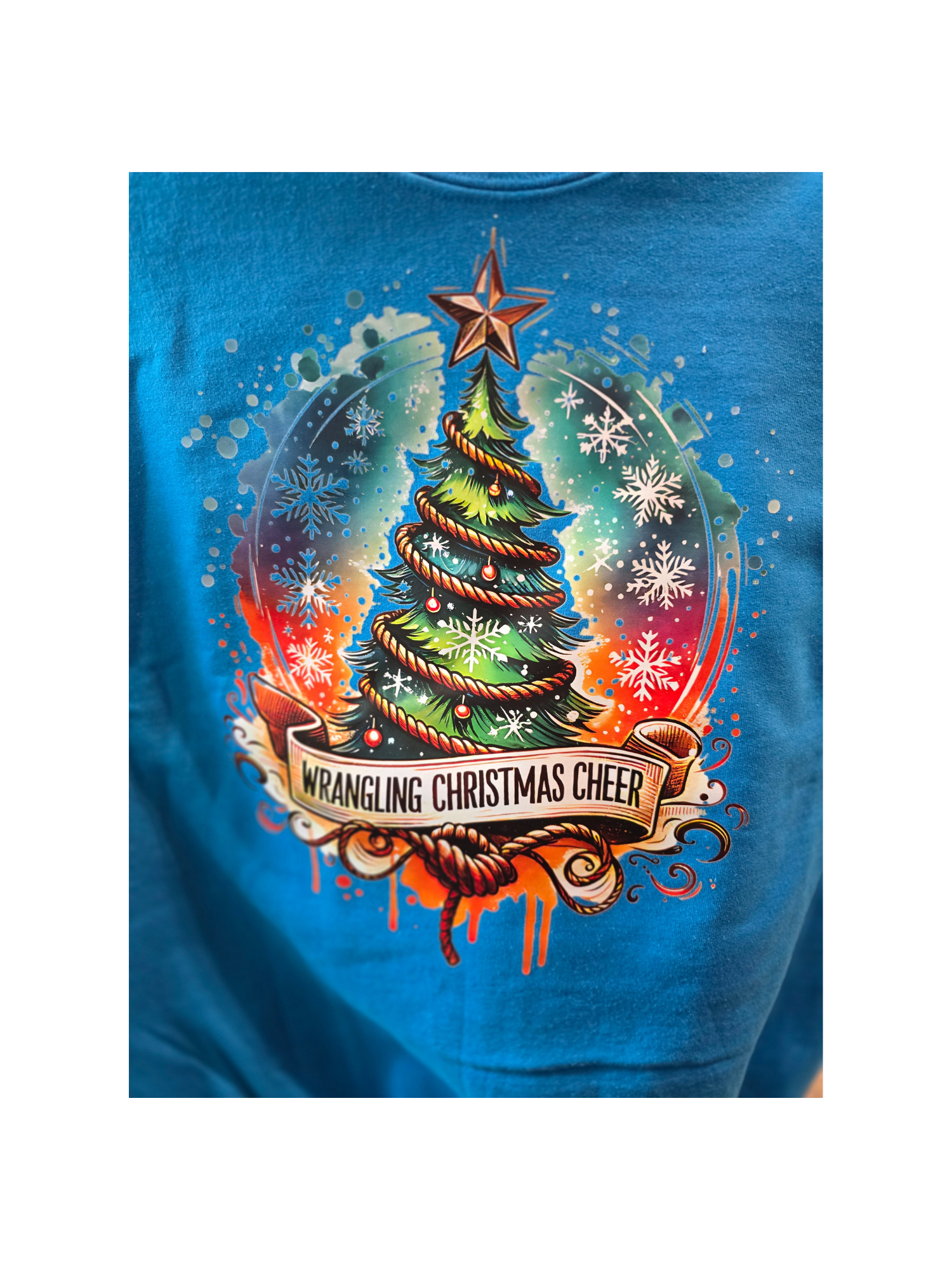 Wrangling Christmas Cheer Sweatshirt