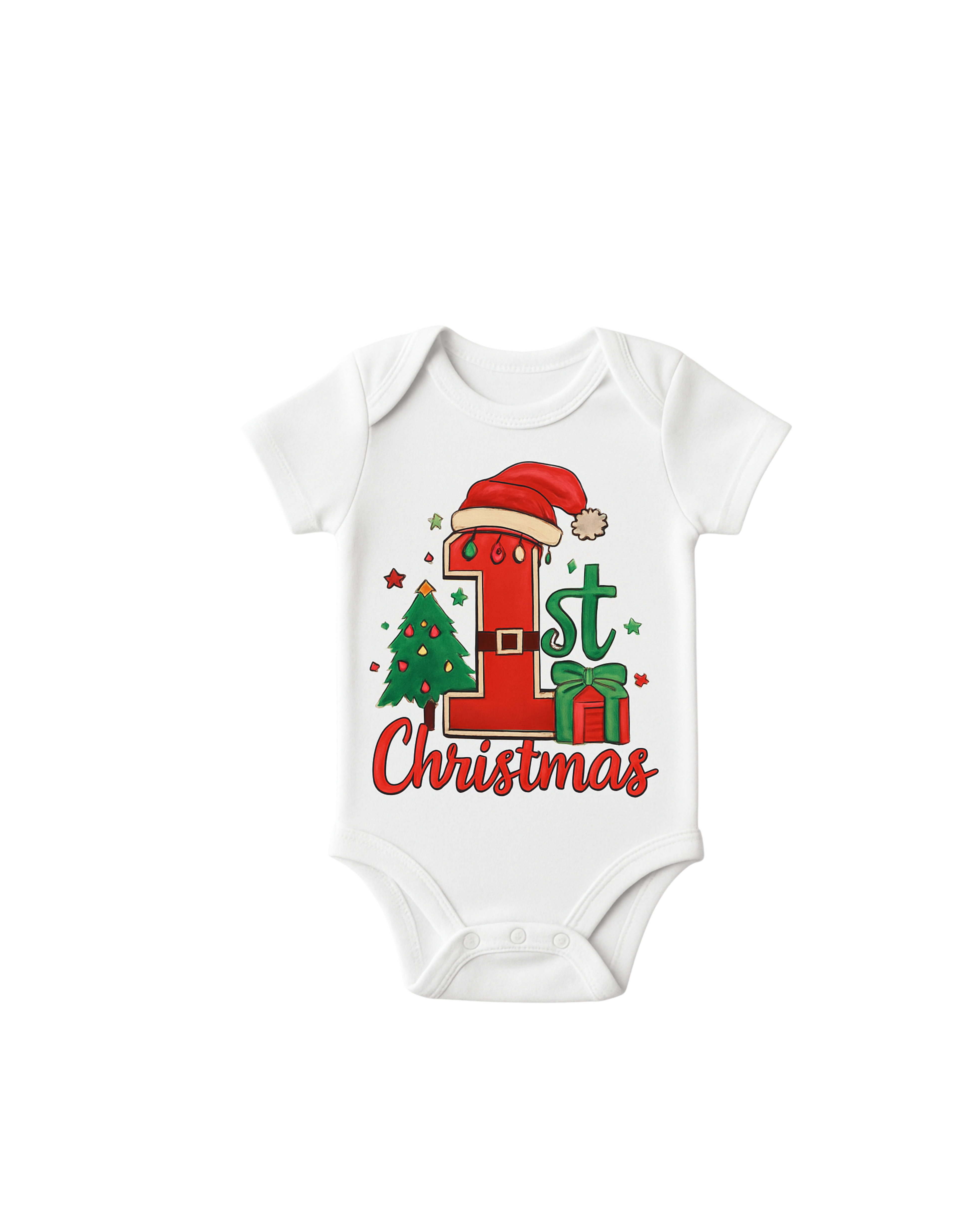 1st Christmas Shirt or Onesie Bodysuit